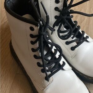 White Doc Marten Boots